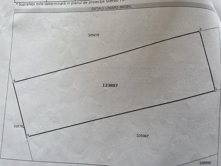 Teren de 1172 mp, în Călacea