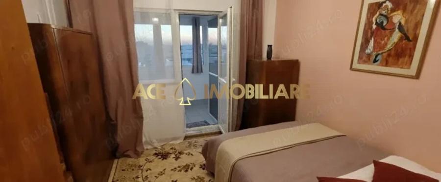Apartament cu 4 camere semidecomandat, mobilat în Iancului