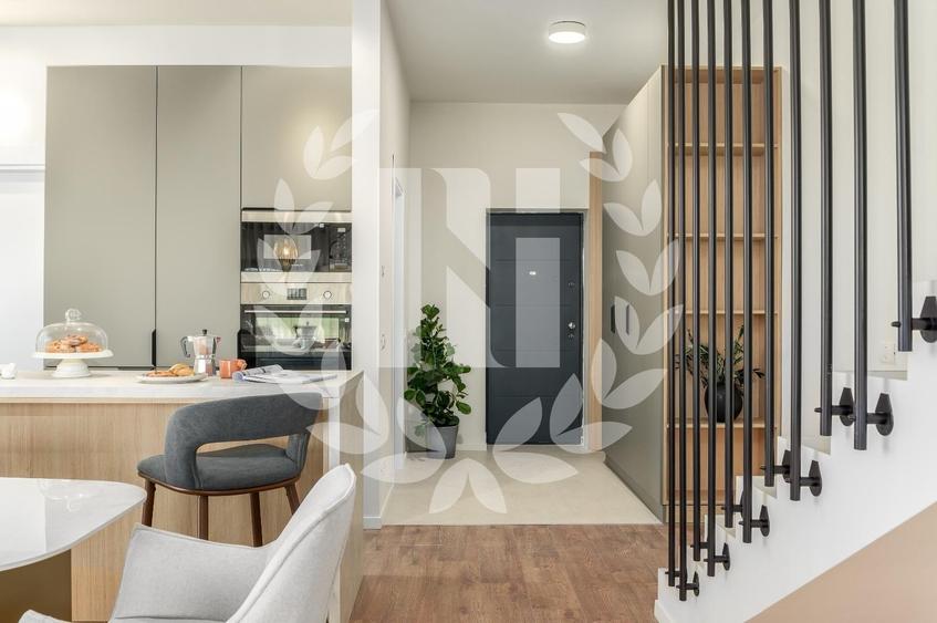Duplex cu 4 camere cu Canalizare în Balotești