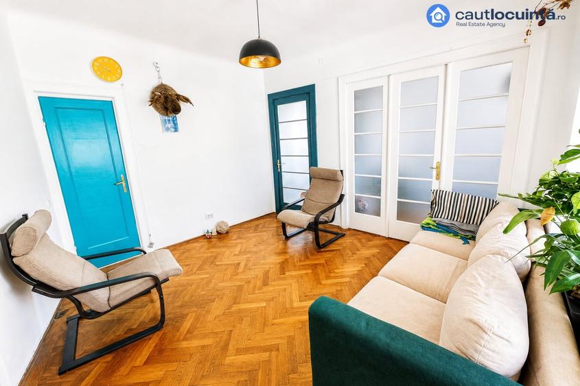 Apartament cu 4 camere, mobilat în Cotroceni