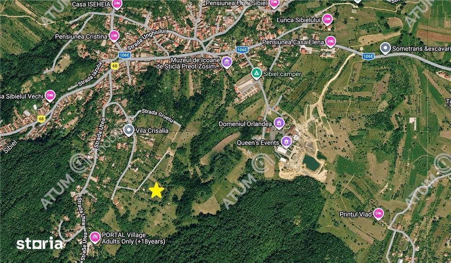 Teren de 1200 mp, în Central
