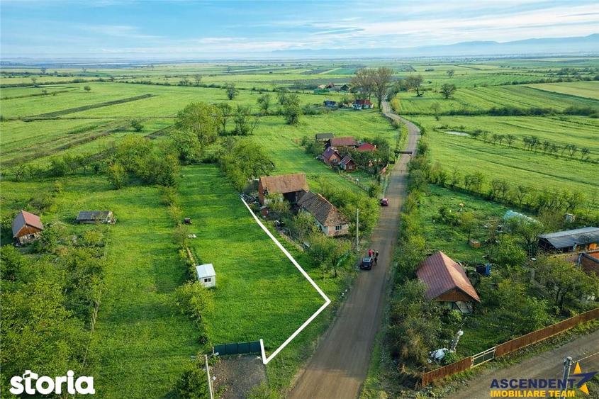 Teren de 1120 mp, în Boroșneu Mare