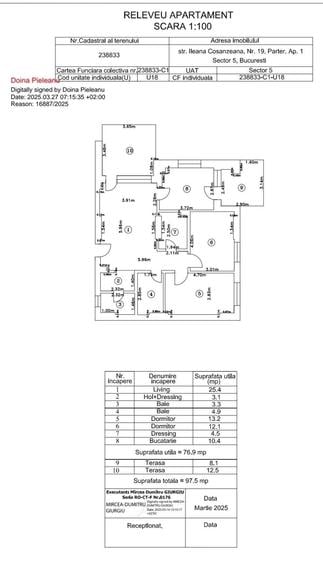 Apartament cu 2 camere semidecomandat în Lacul Morii