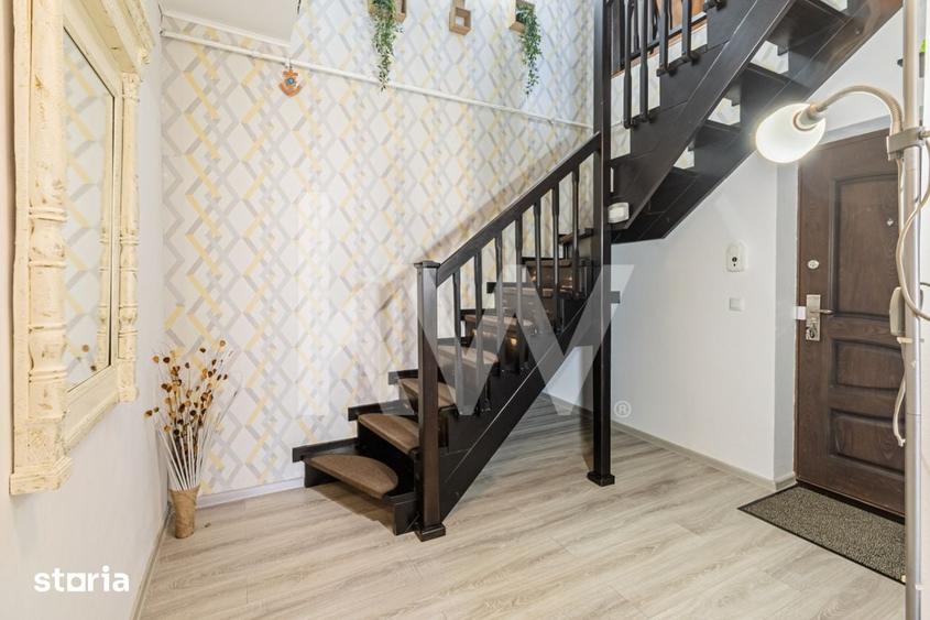 Apartament cu 3 camere decomandat, mobilat în Sânpetru