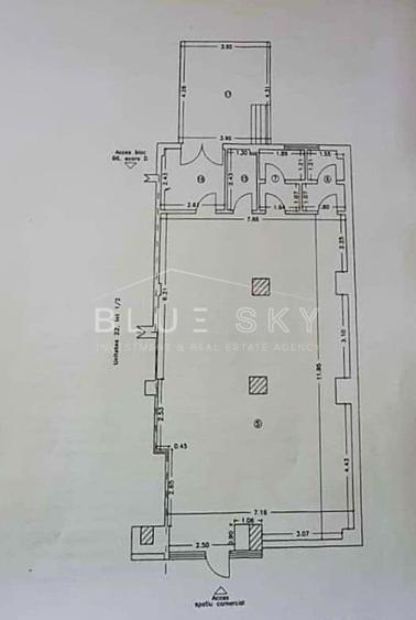 Spațiu comercial, de 122 mp, în Tomis Nord