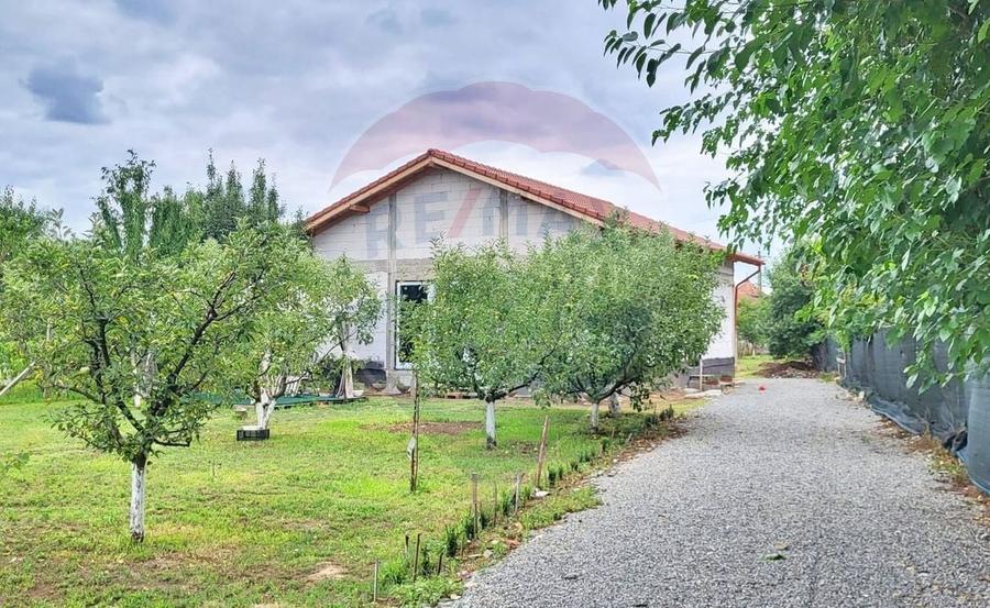Casă cu 3 camere cu Teren 1237 Mp în Miniș