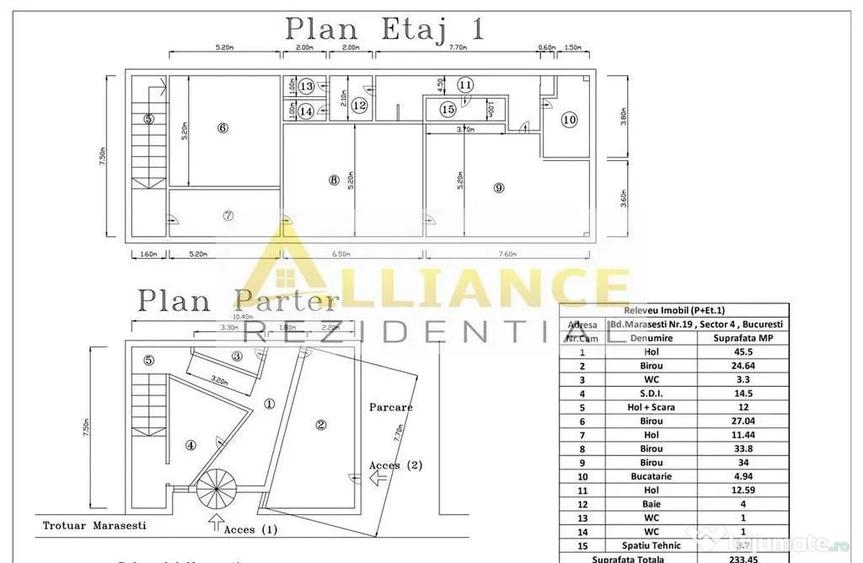 [PARCUL CAROL] Spatiu Comercial P + 1 | 233 MPU - 5