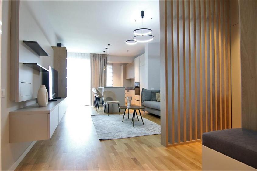 Apartament cu 2 camere decomandat, mobilat în Herăstrău