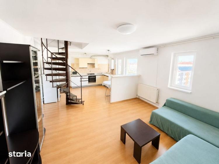 Mansarda cu balcon in zona Mihai Viteazu - locuinta cu personalitate - 2