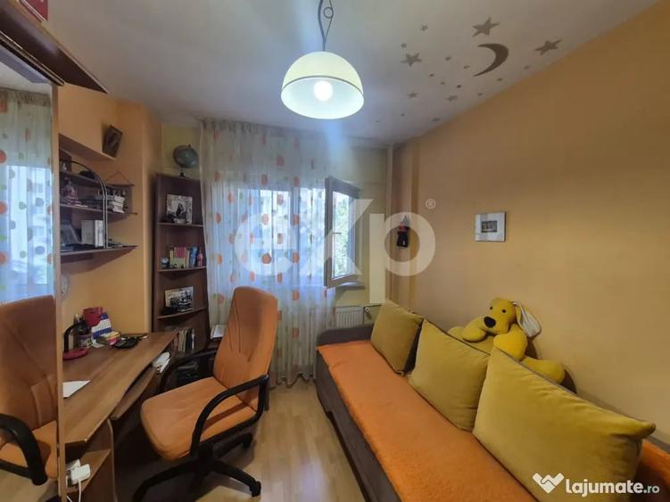 Apartament cu 3 camere semidecomandat în Basarabia