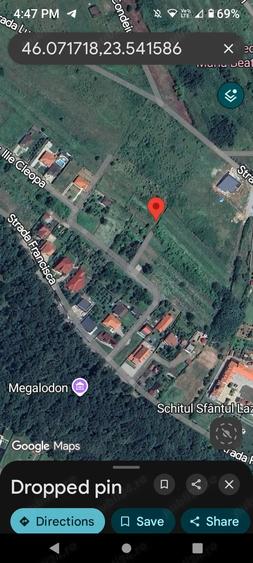 Teren de 1000 mp, în Central
