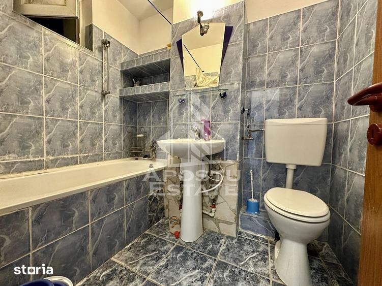 Apartament cu 3 camere semidecomandat, mobilat în Iosefin