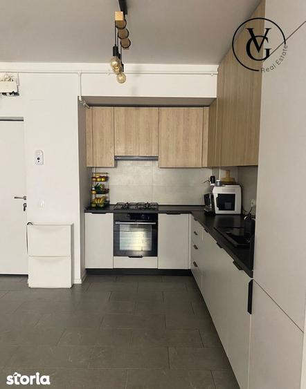 Apartament cu 2 camere semidecomandat, mobilat în Chitila