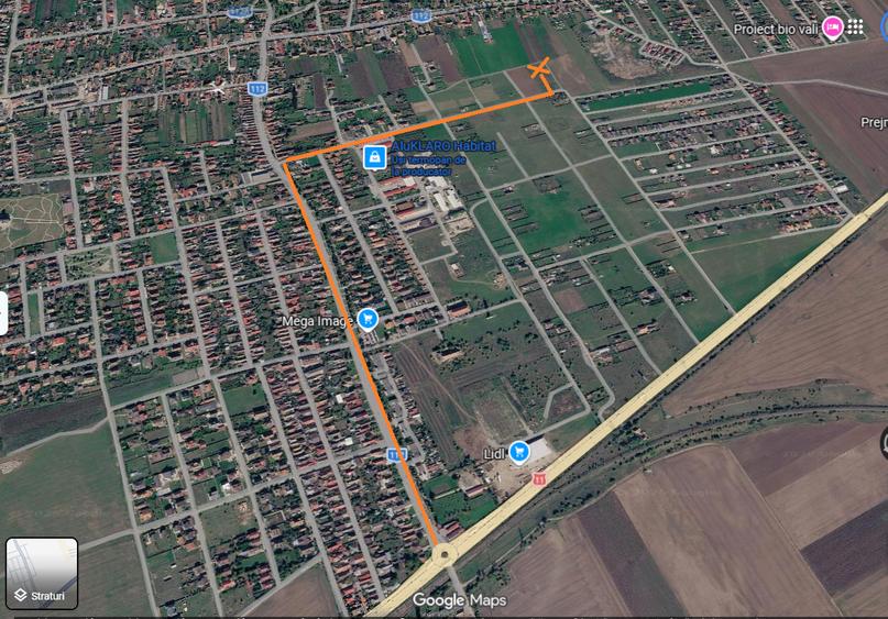 Teren Construcții intravilan de 1000 mp, în Hărman