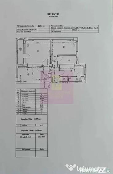 Apartament 3 camere Lacul Tei - 1