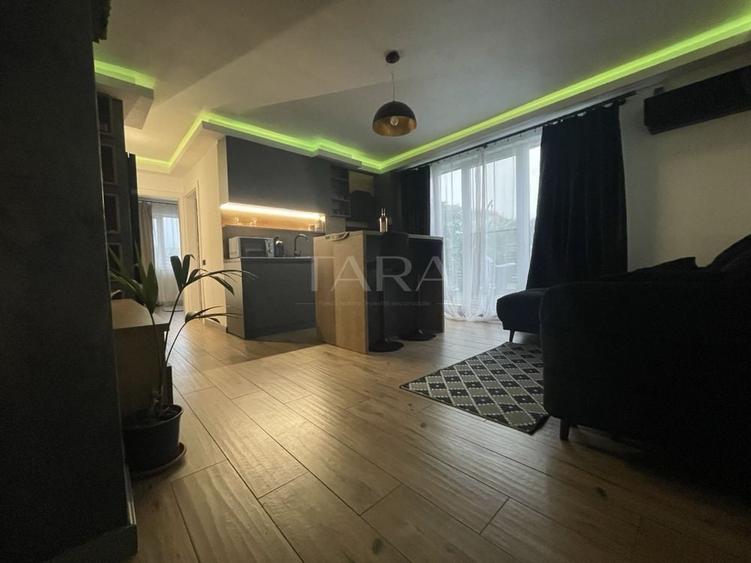 Apartament cu 2 camere semidecomandat, mobilat în Florești — fotografia 3