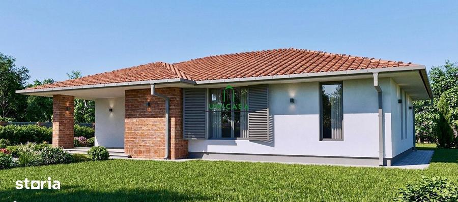Casa noua/ Construita doar pe parter/ Bujoreni/ 4 Camere - 8