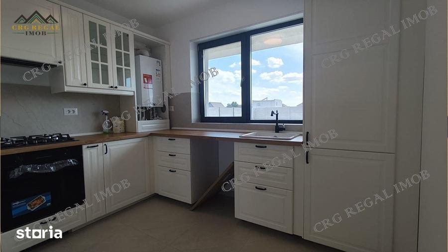 Casa noua cu 4 camere 3 bai si curte 445mp in Comuna Berceni - 8