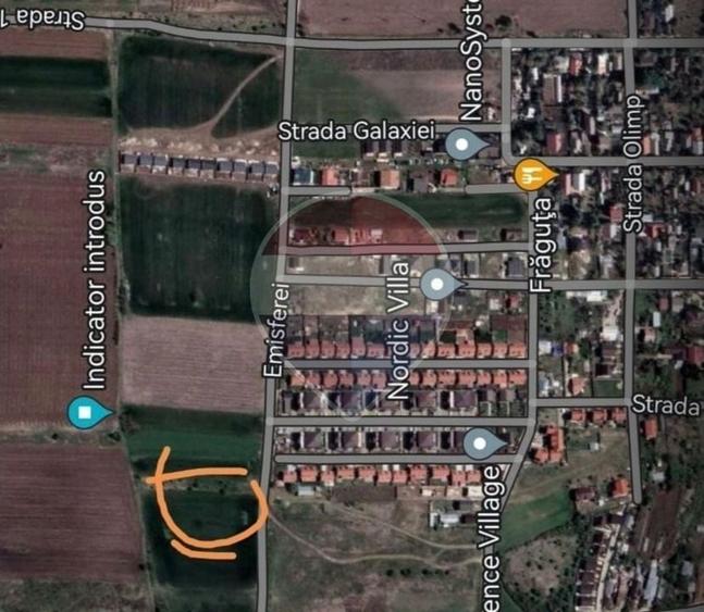 Teren Construcții intravilan de 2750 mp, în Centura Sud