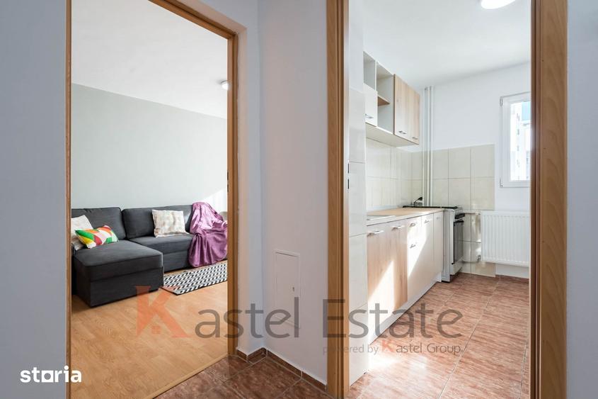 Apartament cu 2 camere decomandat în Tei