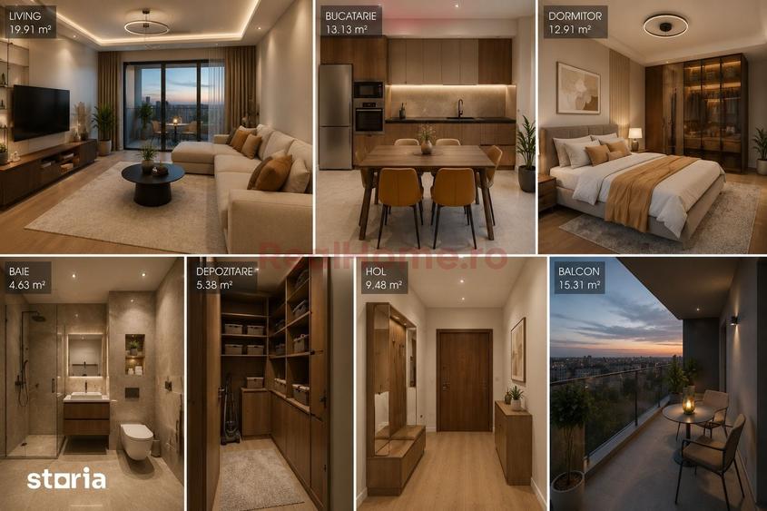 Apartament cu 2 camere în Theodor Pallady