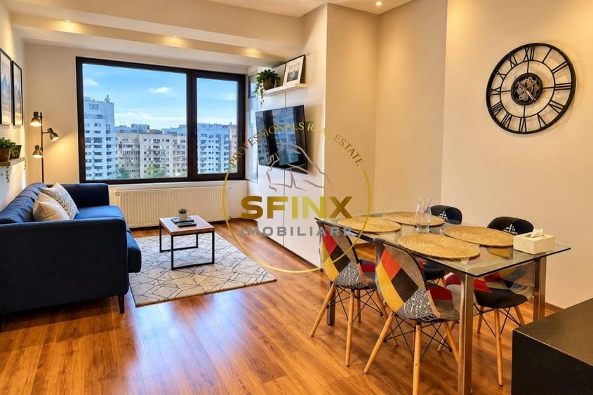 Apartament cu 2 camere semidecomandat, mobilat în Dudești