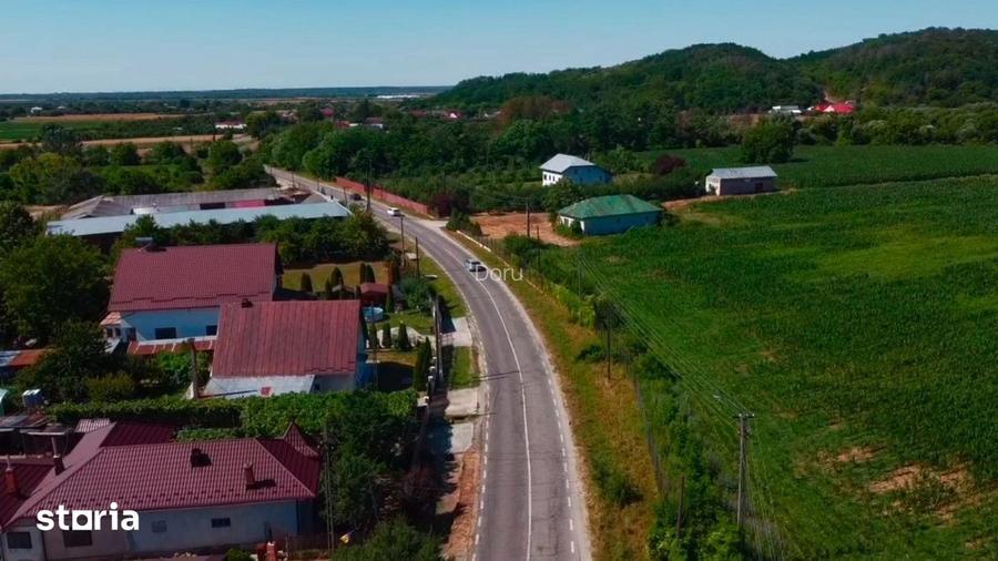 Teren intravilan de 750mp, acces asfaltat ?i facilita?i