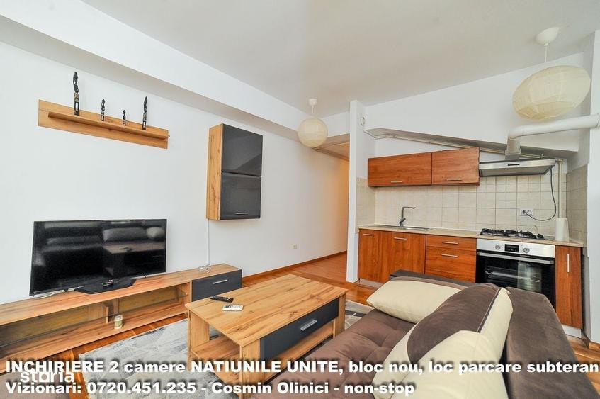 Apartament cu 2 camere decomandat în Națiunile Unite