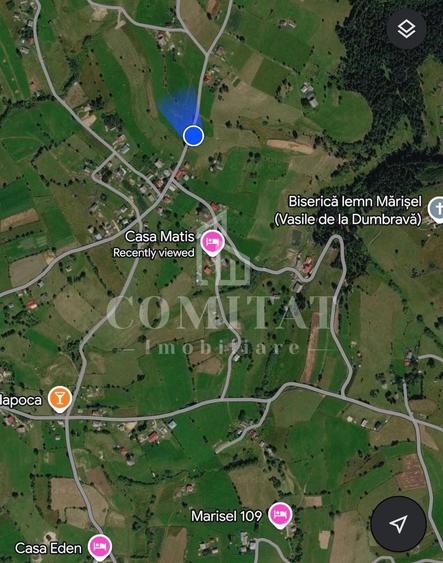 Teren Construcții intravilan de 1716 mp, în Mărișel