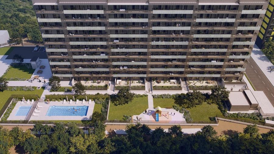 Apartament cu 3 camere decomandat în Titan
