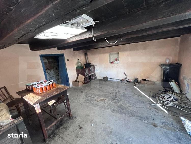 Casă cu 2 camere cu Teren 1360 Mp în Așchileu
