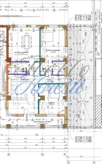 Apartament cu 4 camere în Florești