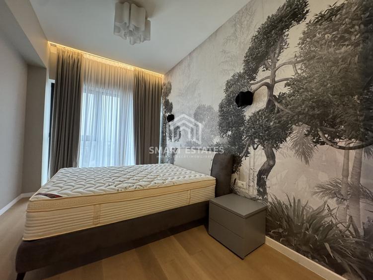 Apartament cu 3 camere, mobilat în Barbu Văcărescu