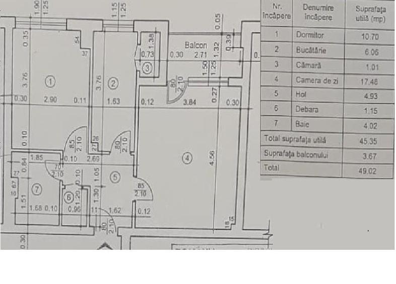 Apartament cu 2 camere decomandat în Ostroveni