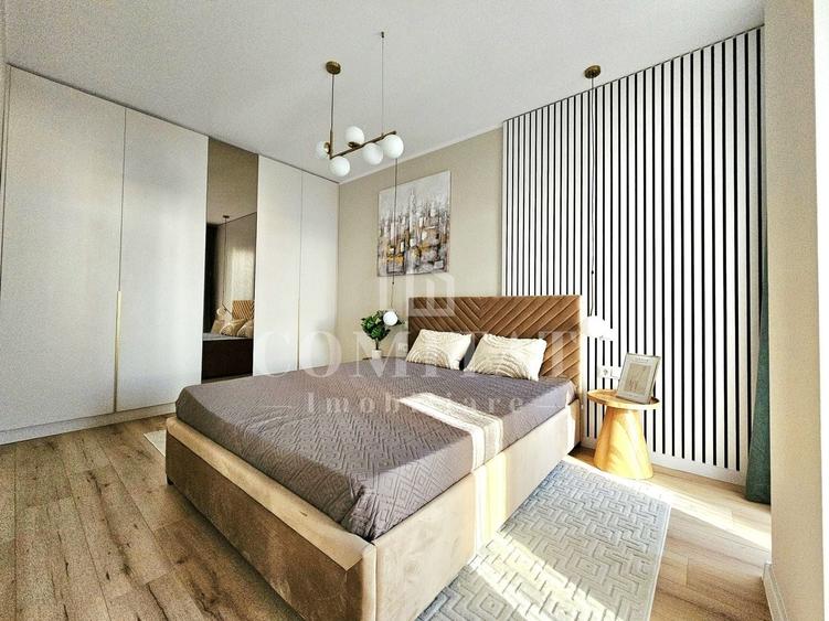 Apartament cu 2 camere semidecomandat, mobilat în Florești