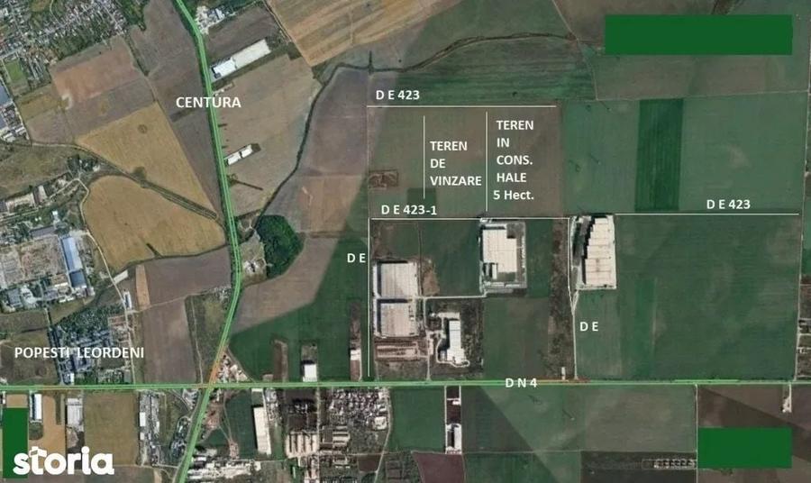 Teren agricol extravilan de 45000 mp, în Sud