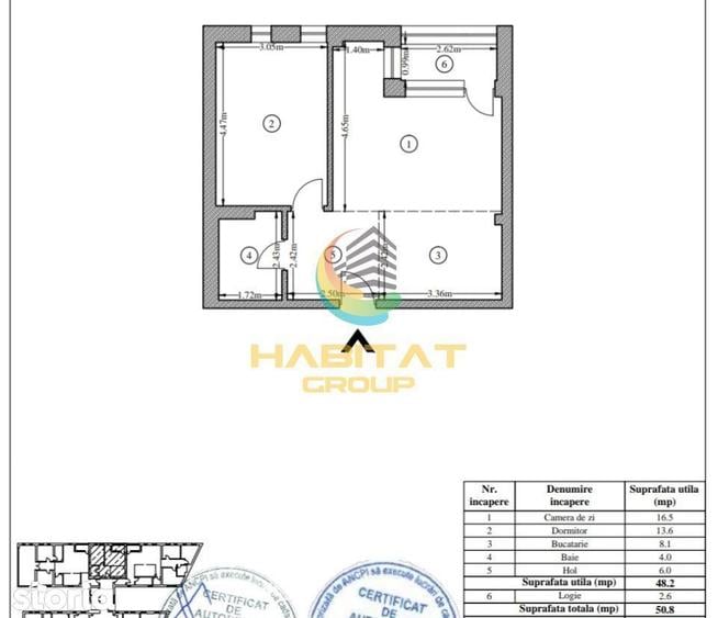Apartament cu 2 camere în Vitan