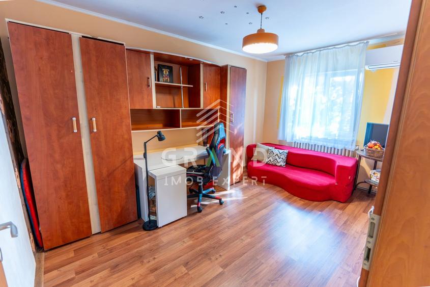 Apartament cu 3 camere semidecomandat, mobilat în Mănăștur