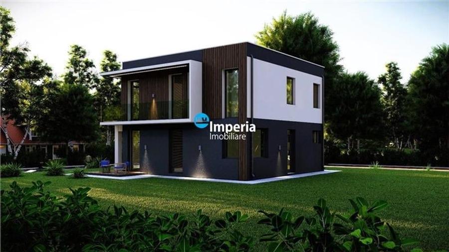Casă individuală cu 5 camere cu Teren 500 Mp în Rediu