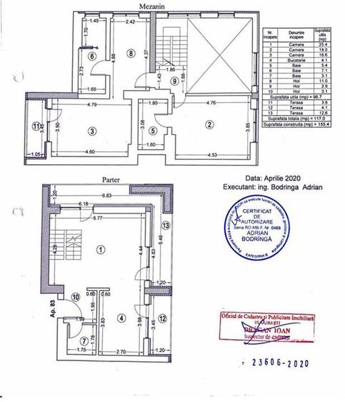 Apartament cu 4 camere decomandat, mobilat în Pipera