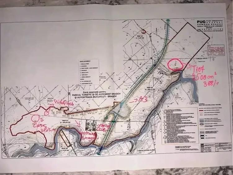 Teren de 2500 mp, în Snagov