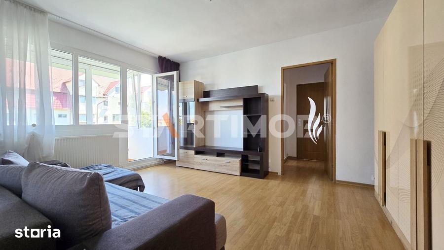 Apartament cu 2 camere semidecomandat, mobilat în Gării