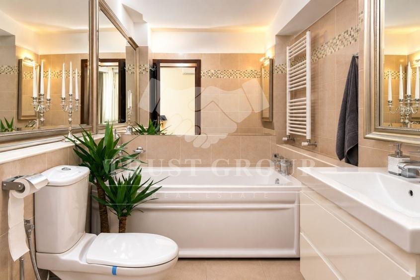 Apartament cu 3 camere decomandat, mobilat în Herăstrău