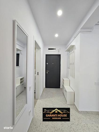 Bloc nou, apartament cu 2 camere + terasa, parcare, mobilat, 380/Luna - 8