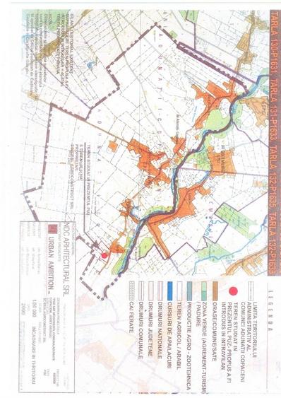 Teren Construcții intravilan de 370000 mp, în Adunații-Copăceni