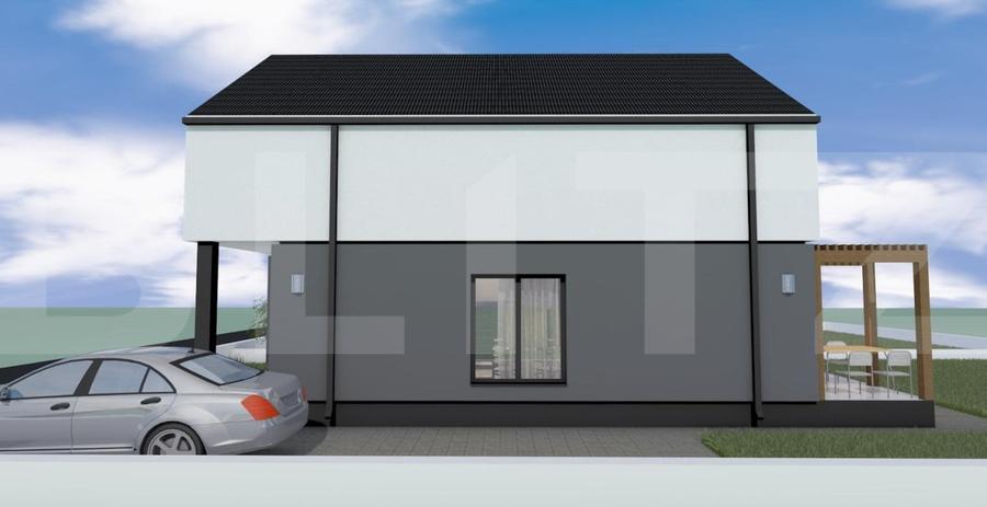 Duplex cu 4 camere cu Canalizare în Moșnița Nouă