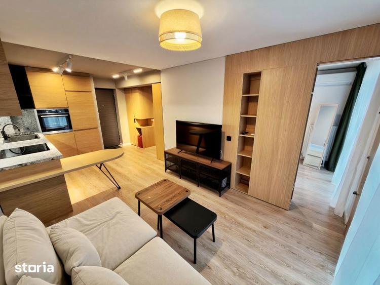 Apartament cu 2 camere, mobilat în Tei