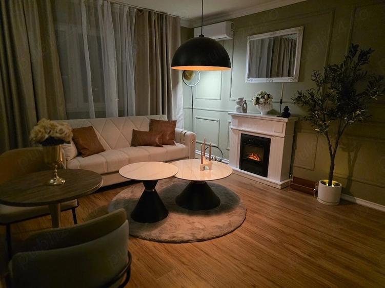Apartament cu 3 camere semidecomandat, mobilat în Cetății