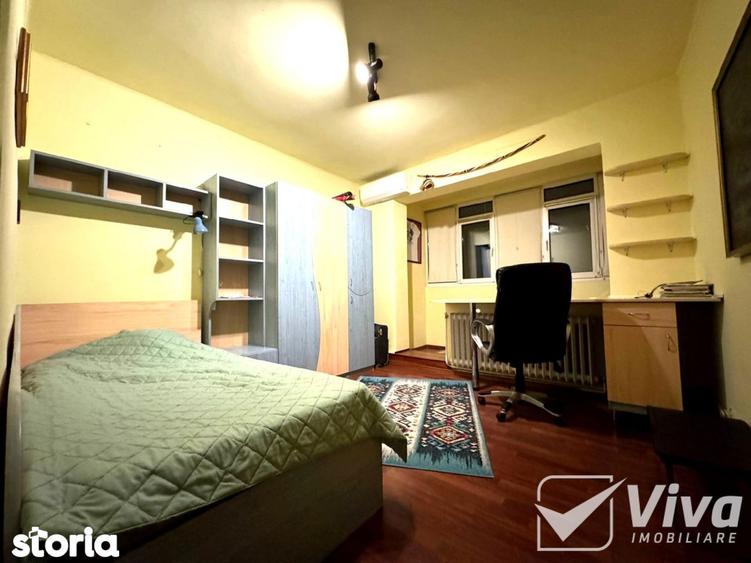 Apartament cu 4 camere semidecomandat, mobilat în Central