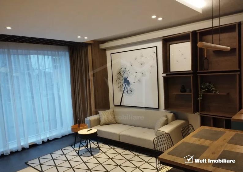 Apartament cu 2 camere semidecomandat, mobilat în Semicentral
